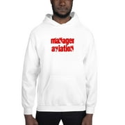 L Manager Aviation Cali Style Hoodie Pullover Sweatshirt By Undefined Gifts