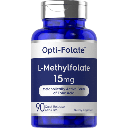 L Methylfolate 15mg | 90 Capsules | Methyl Folate 5-MTHF | by Opti-Folate