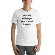L North Sebago Born And Raised Short Sleeve Cotton T-Shirt By Undefined Gifts