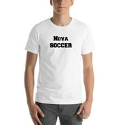 L Nova Soccer Short Sleeve Cotton T-Shirt By Undefined Gifts