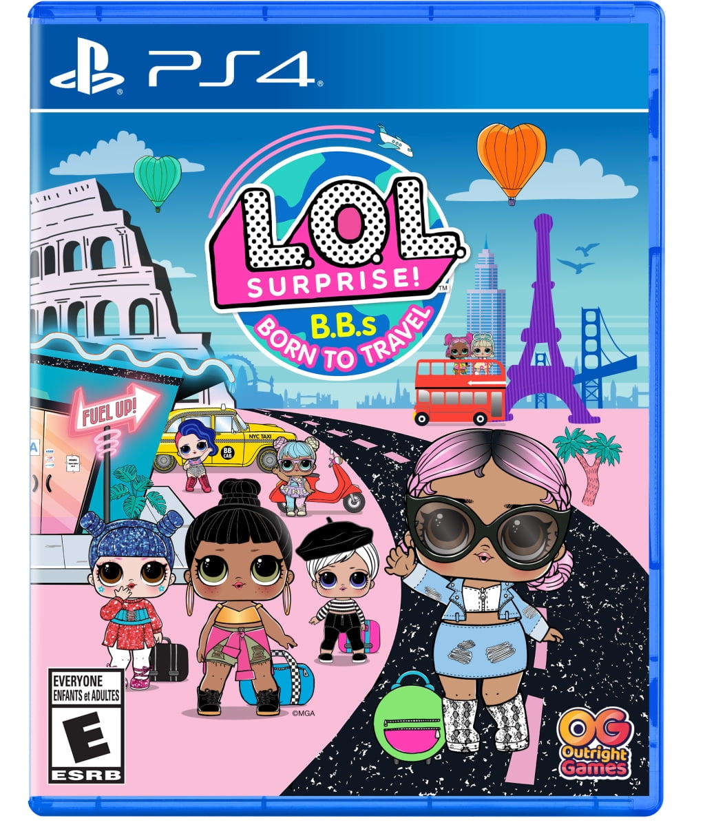 L.O.L. SURPRISE! B.B.s Born to Travel, PlayStation 4, Outright Games,  819338022291