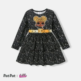 L.O.L. Surprise Girls Dress Black Sizes 7 16 Walmart