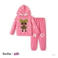 thumbnail image 1 of L.O.L. SURPRISE! Kids Girls Sweatshirts Character Stars Graphic Hoodie and Pants 2 Pieces Outfit Sets Sizes 5-12, 1 of 7