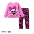 thumbnail image 1 of L.O.L. SURPRISE! Toddler Girls 2 Pieces Outfit Sets Graphic Long Sleeves Tee with Allover Leggings Set,Sizes 2-6, 1 of 6