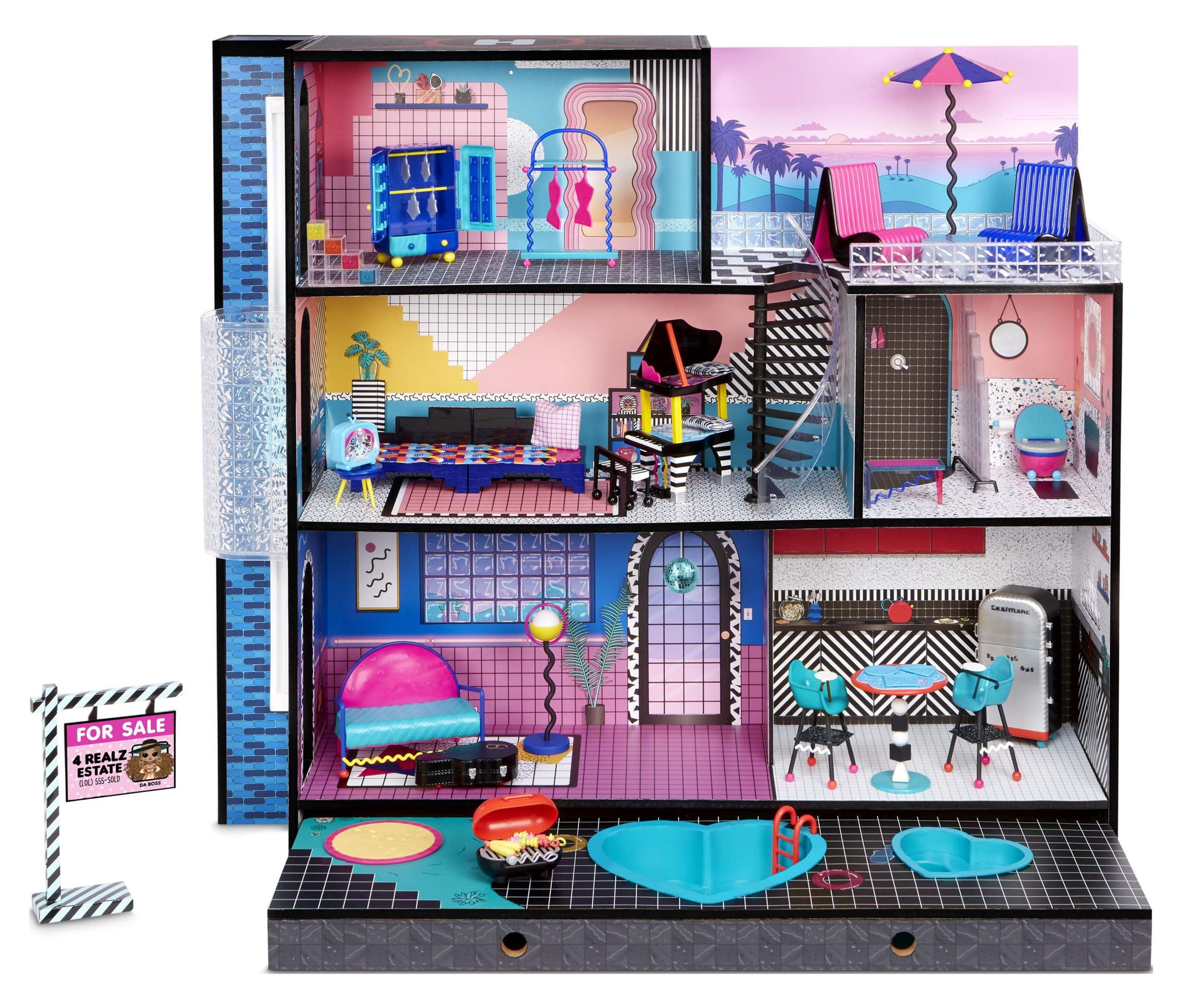 LOL Surprise! OMG House of Surprises – New Real Wood Doll House - Macy's