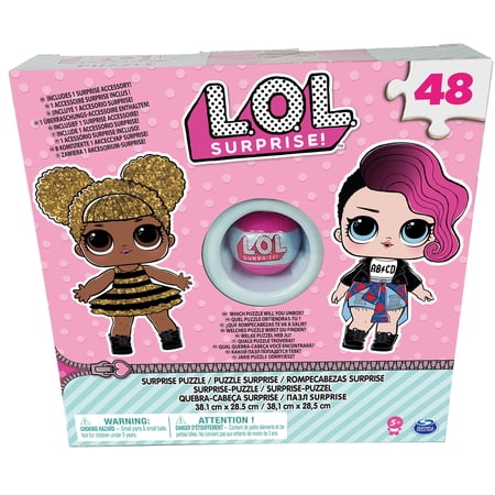 L.O.L. Surprise! 48-Piece Surprise Puzzle with Surprise Accessory