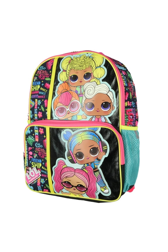 L.O.L. Surprise! Backpack Perfect Together 16" Laptop Tech Sleeve School Bag Bookbag