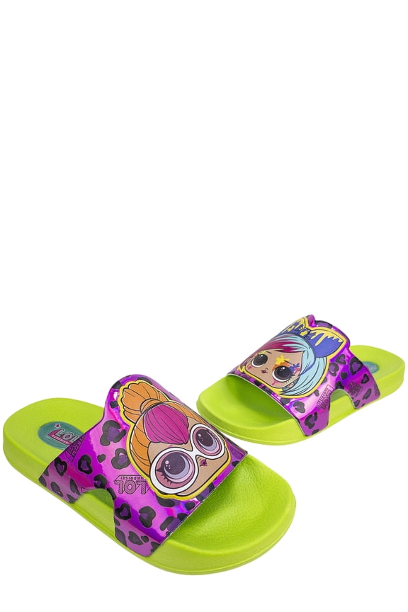 Beach Sport Slide Sandal (Little Girls & Big Girls)