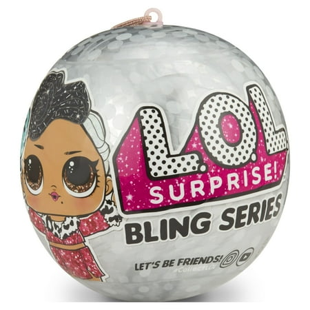 LOL Surprise Bling Ball Series With 7 Surprises, Great Gift for Kids Ages 4 5 6+
