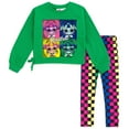 thumbnail image 1 of L.O.L. Surprise! Boxy Fleece Sweatshirt and Leggings Outfit Set Little Kid to Big Kid, 1 of 5