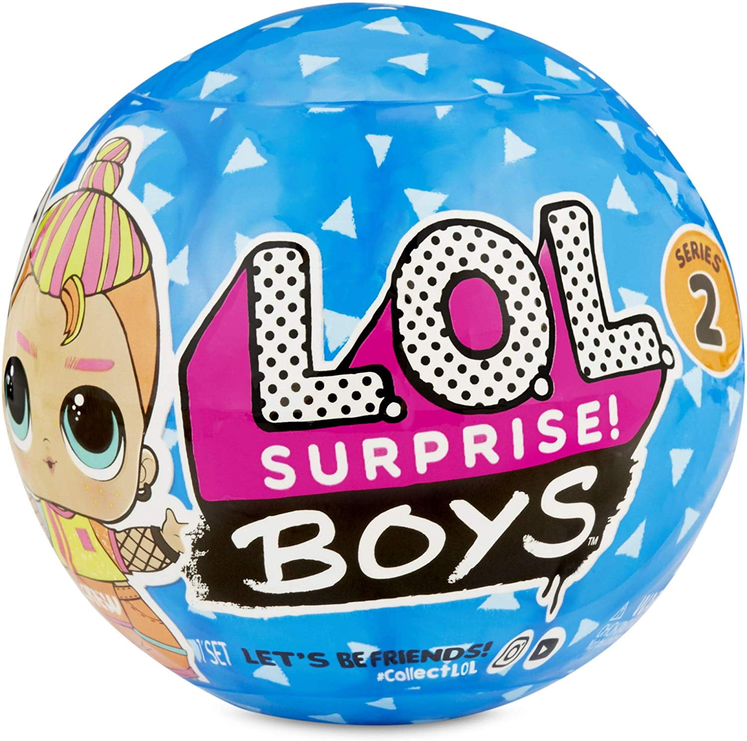 L.O.L. Surprise! Boys Series 2 Doll with 7 Surprises - LOL Surprise Boys  Series 2