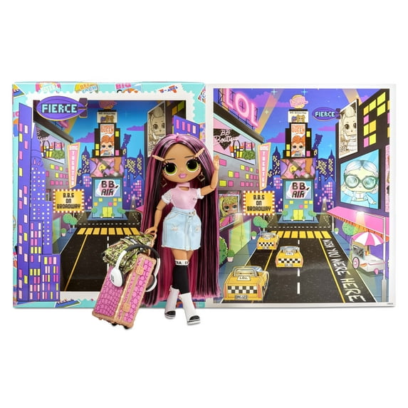 L.O.L. Surprise! City Babe 3+ Years Fashion Doll with Fashion Outfit & Travel Accessories, 15 Pack