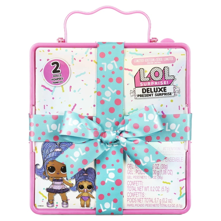 LOL Surprise Deluxe Present Surprise Series 2 Slumber Party Theme