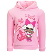 L.O.L. Surprise! Diva Big Girls Fleece Pullover Hoodie Little Kid to Big Kid