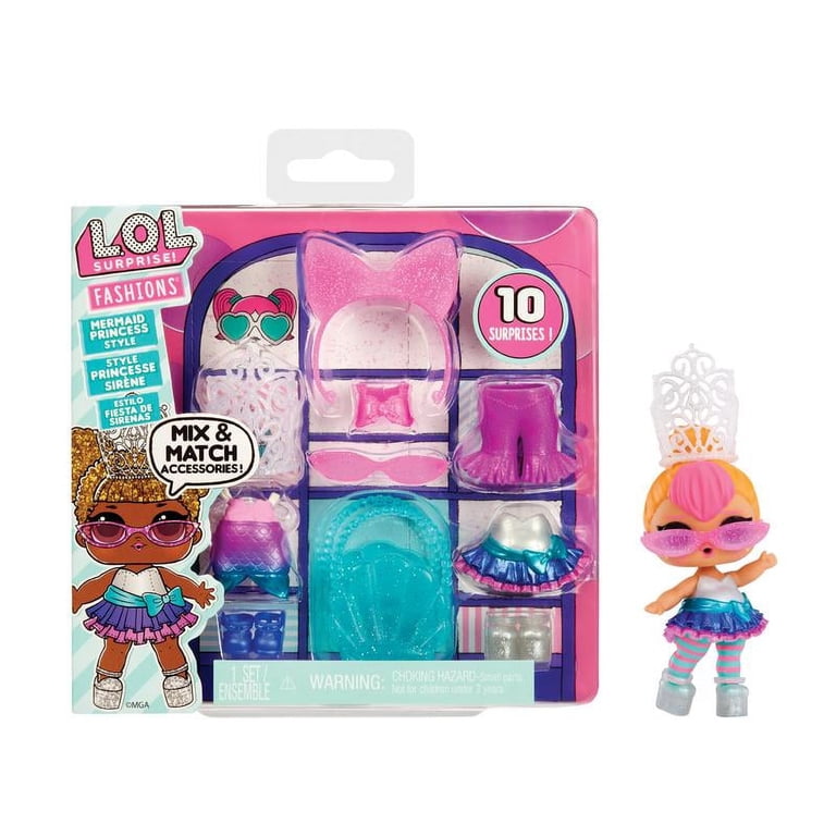 LOL Surprise! ドールとアクセサリーセット L.O.L. Surprise! Fashion Packs Doll Accessories with Shoes