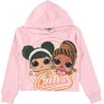 thumbnail image 1 of L.O.L. Surprise! Girls Allover Print Hoodie- Raw Edge Skimmer Hoodie Little to Big Girl sizes 4-20, 1 of 3