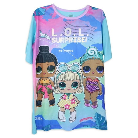 L.O.L. Surprise! Girls Dorm Sleep Gown Pajama, Sizes 4-12