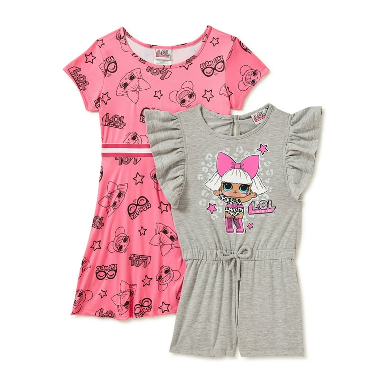 Walmart top lol dress
