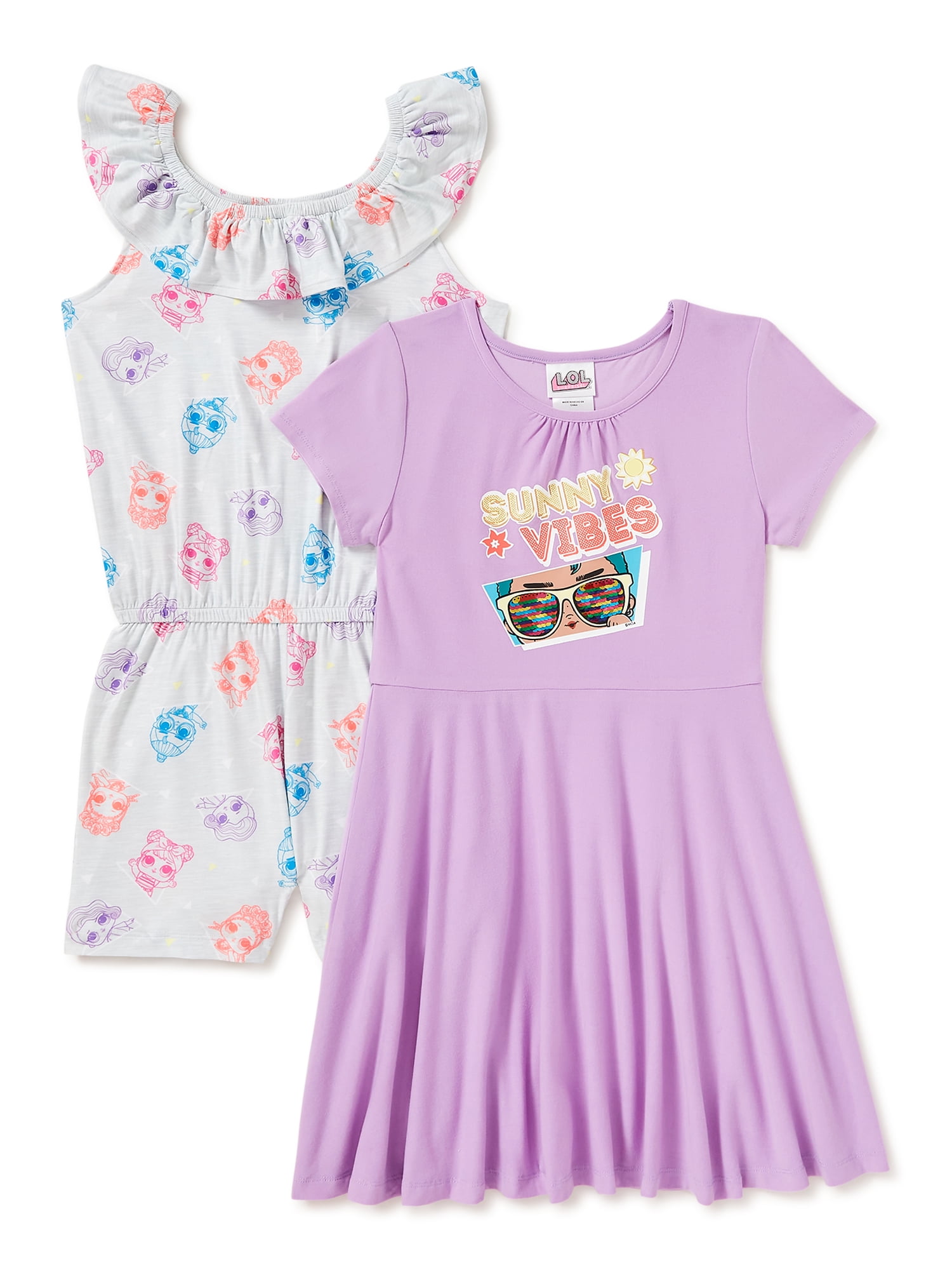 Walmart top lol dress