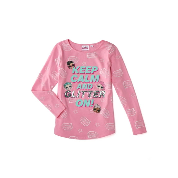L.O.L. Surprise! Girls High-Low T-Shirt, Sizes 4-16
