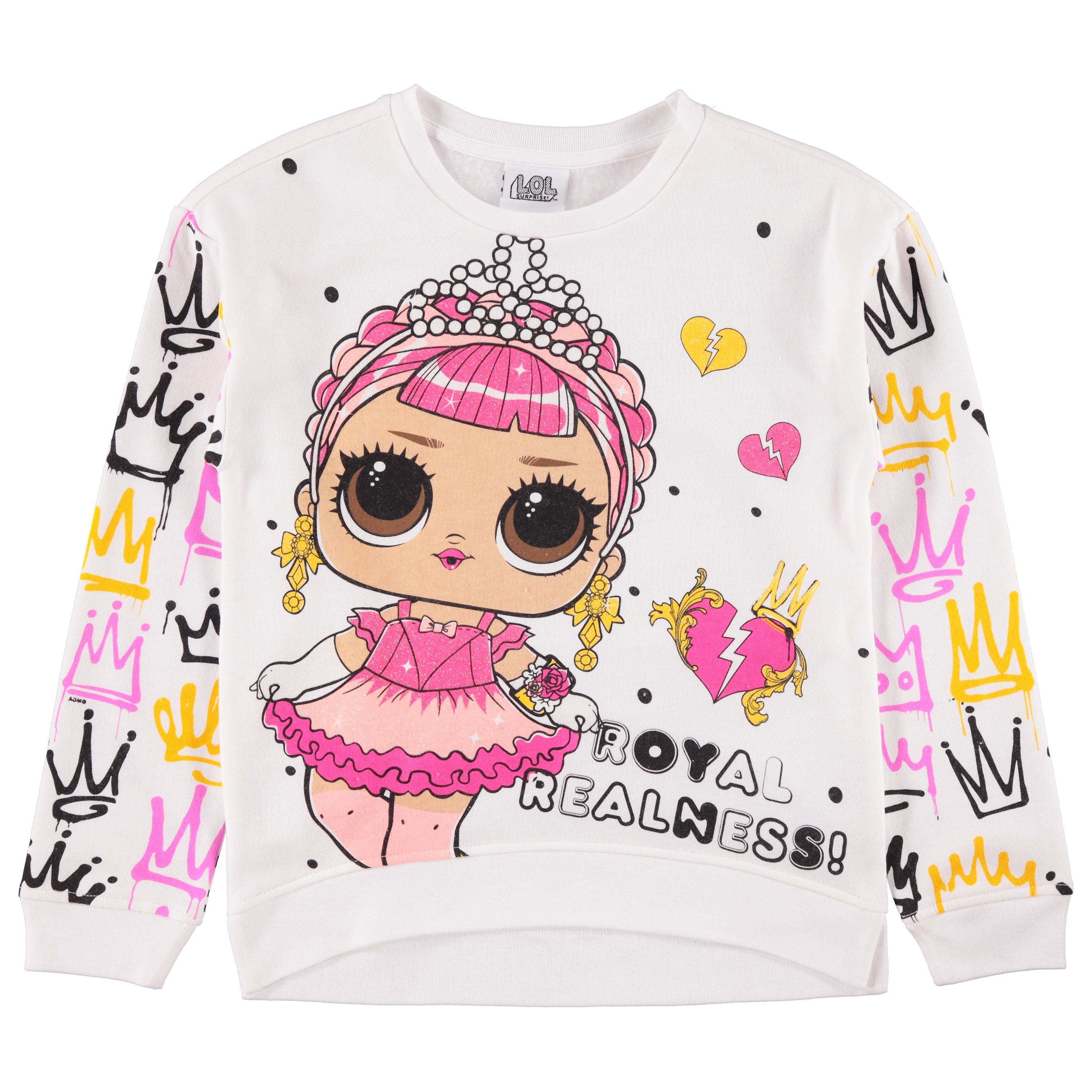 L.O.L. Surprise Girls Hoodie Sweatshirt Little to Big Girl Sizes 4 16