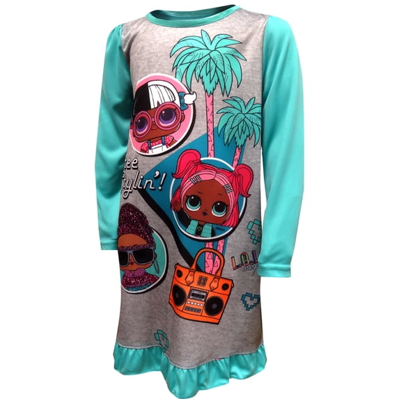 L.O.L. Surprise! Girls LOL Surprise Free Stylin' Mint Green Nightgown (6)