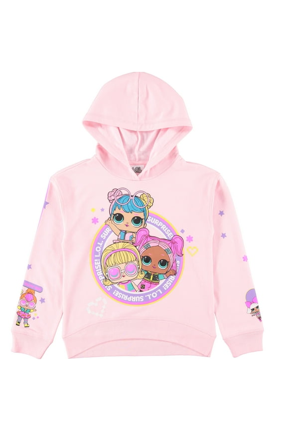 Girls Pullover Hoodie-Little and Big Girl Sizes 4-16