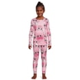 thumbnail image 1 of L.O.L. Surprise! Girls Snug Fit Long Sleeve Top and Pants, 2-Piece Pajama Set, Sizes 4-10, 1 of 5