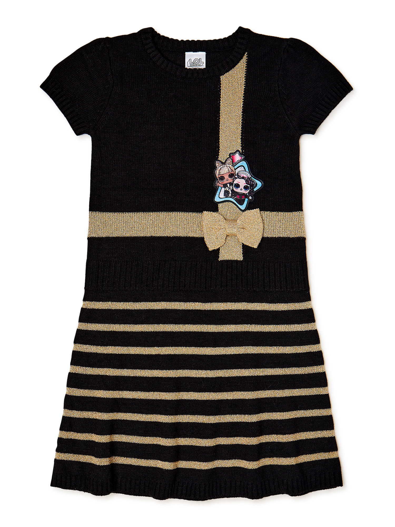 L.O.L. Surprise! Girls’ Sweater Dress, Sizes 4-16 - image 1 of 4