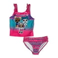 thumbnail image 1 of L.O.L. Surprise! Girls Swim Tankini Top, Sizes 4-12, 1 of 2