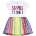 thumbnail image 1 of L.O.L. Surprise! Girls' Tutu Dress with Tulle Skirt L-10/12, Shine Bright Pink Glitter, 1 of 2
