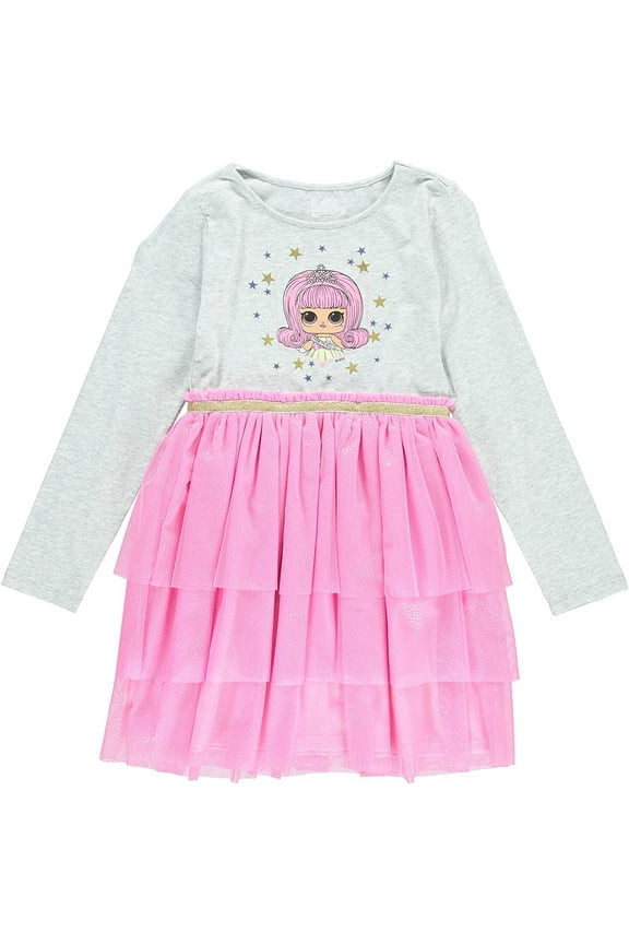 Girls' Tutu Dress with Tulle Skirt