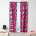 L.O.L. Surprise! Kids 2 Piece Light Filtering Bedroom Curtain Set, 63