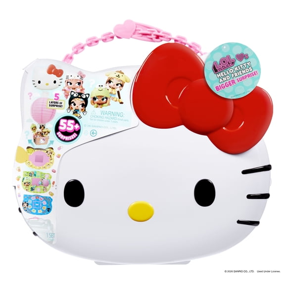L.O.L. Surprise Loves Hello Kitty and Friends Bigger Surprise with 4 Exclusive Tots, Ages 4+