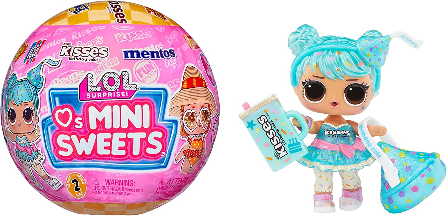 L.O.L. Surprise! Loves Mini Sweets Series 2 with 7 Surprises, Accessories, Limited Edition Doll, Candy Theme, Collectible Doll- Great Gift for Girls&Boys Age 4+