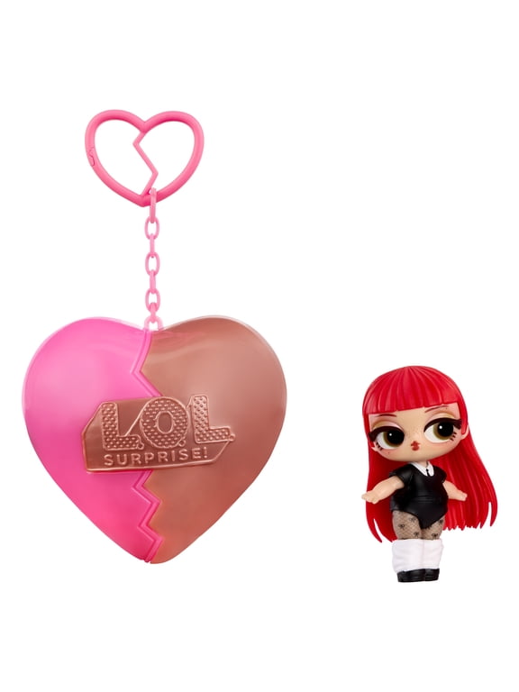 LOL Surprise Music Festival Headliners, Music Artist Collectible Dolls with Keychain Heart Ball