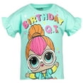 thumbnail image 1 of L.O.L. Surprise! Neon Q.T. Birthday Big Girls T-Shirt Little Kid to Big, 1 of 4
