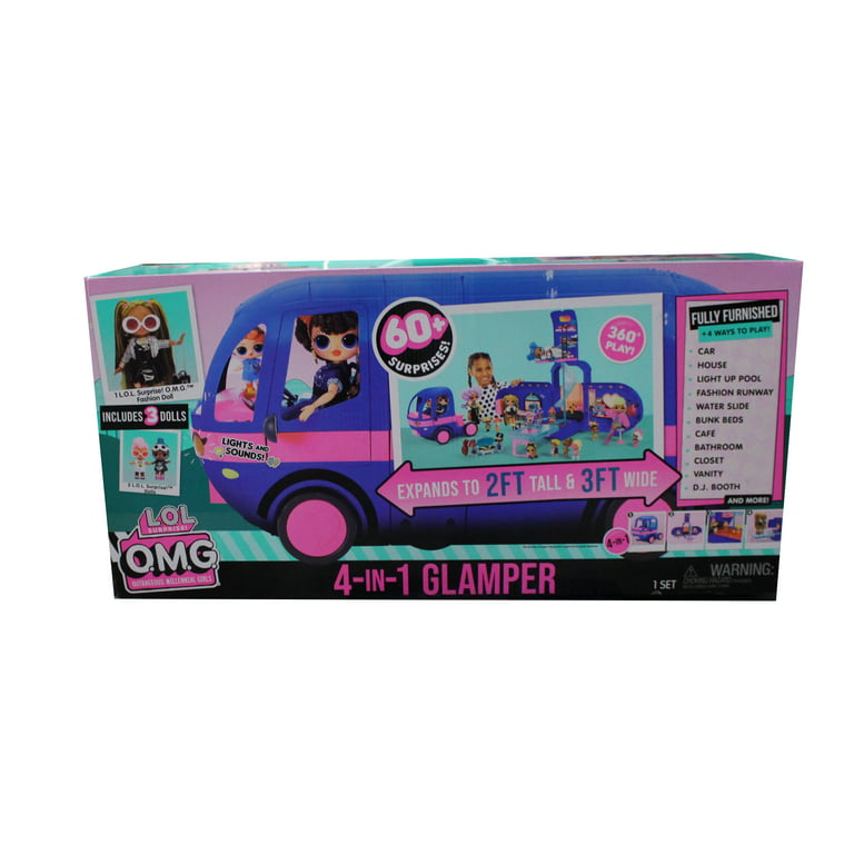 L.O.L. Surprise O.M.G. 4-In-1 Glamper Playset