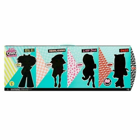 L.O.L. Surprise! O.M.G. 4 Pack - Complete Collection of Series 1