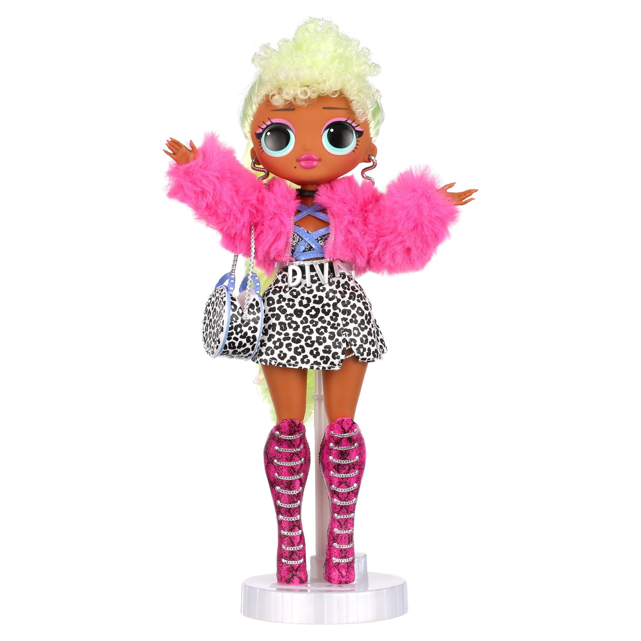 L.O.L Surprise! OMG Lady Diva Fashion Doll Playset, 6 Pieces - Walmart.com