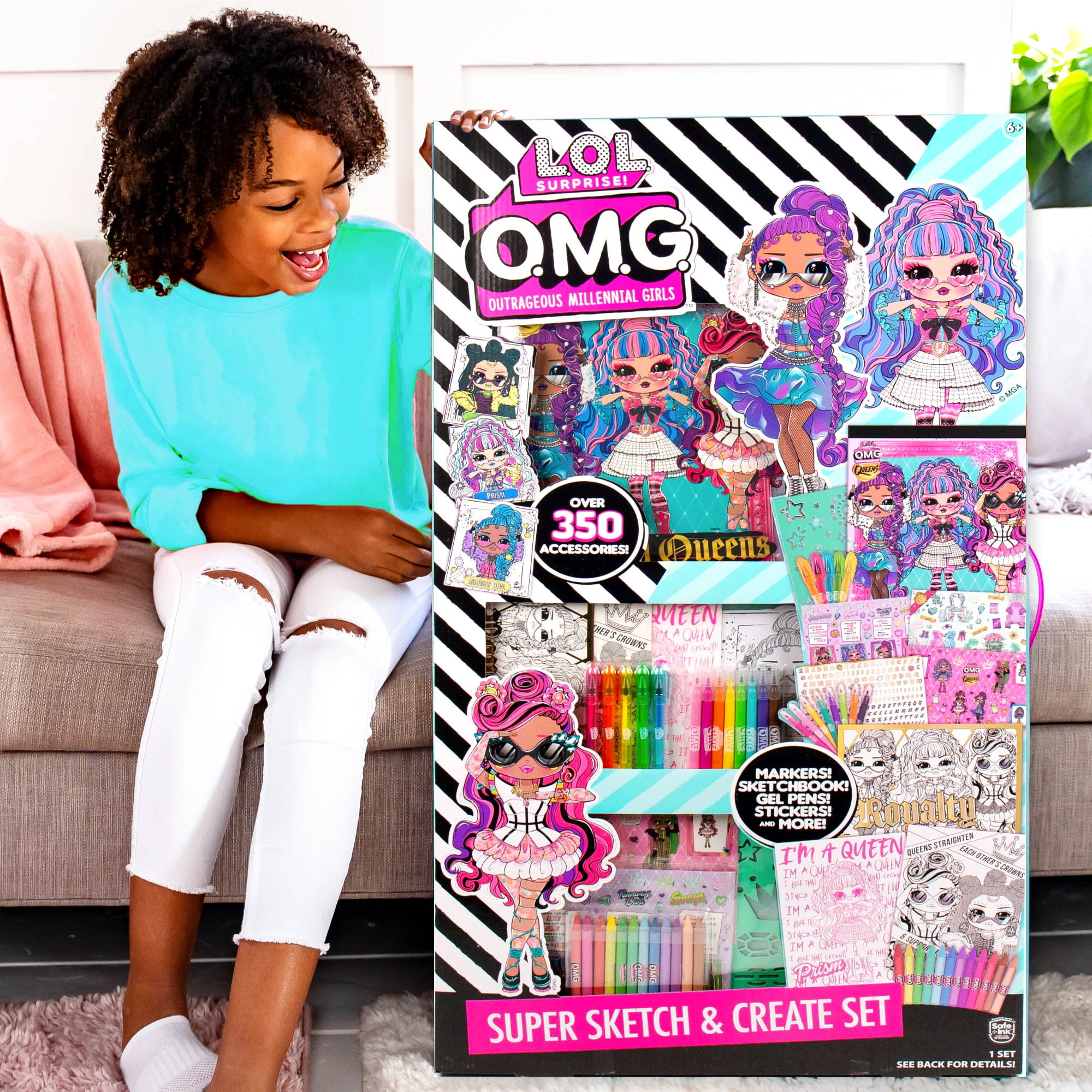 L.O.L Surprise 9 Pieces Complete Color Sketchbook Set for Kids Girls 2020 -  Yahoo Shopping