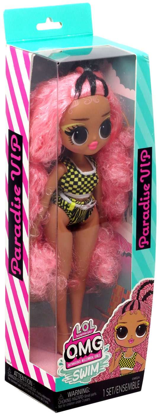 L.O.L. Surprise OMG Swim Doll - Paradise VIP with Rooted Hair, Fashions