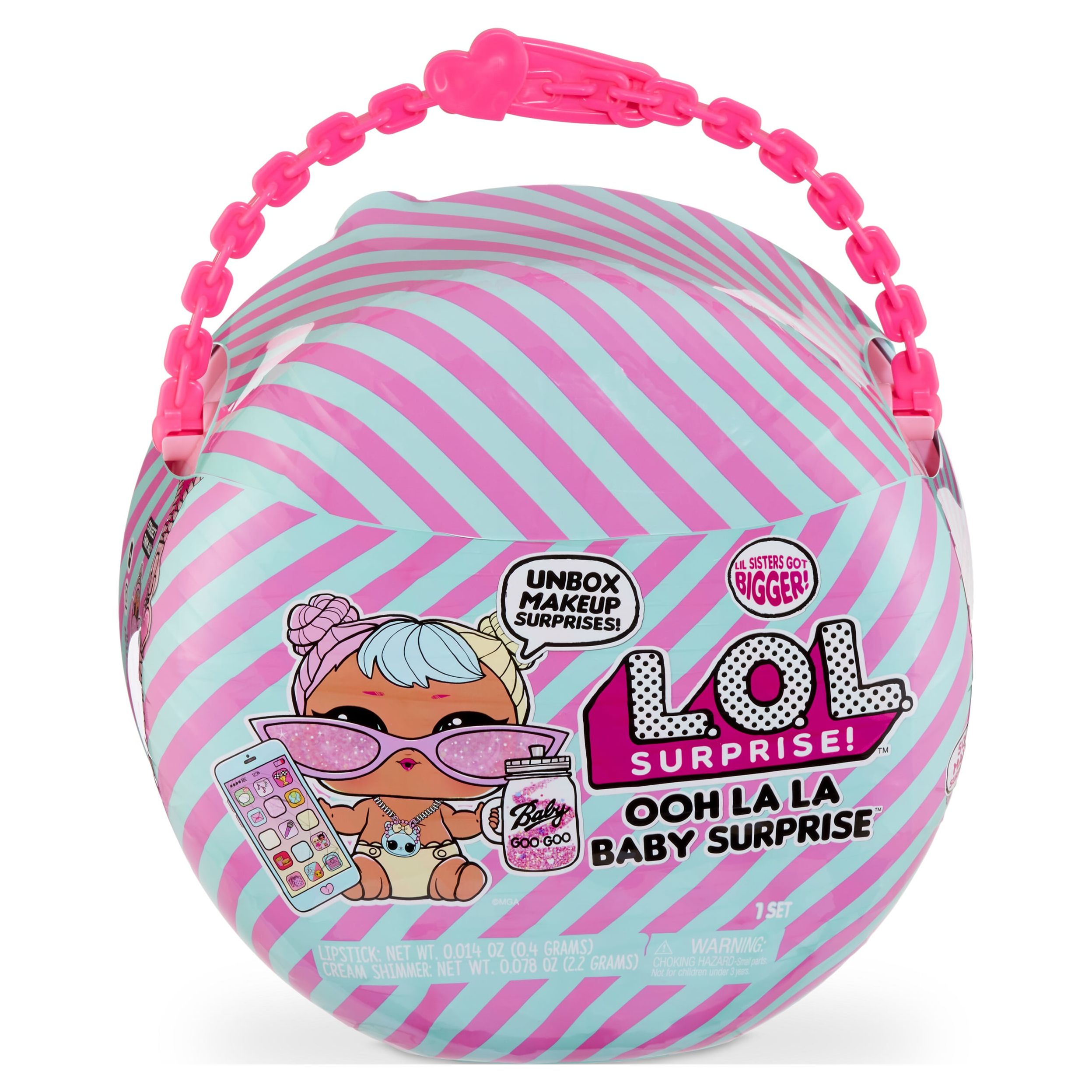 L.O.L. Surprise! Ooh La La Baby Surprise Lil Bon Bon with Purse & Makeup Surprises - image 1 of 7
