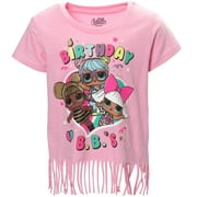 L.O.L. Surprise! Queen Bee Bon Bon Diva Birthday Little Girls T-Shirt Little Kid to Big Kid