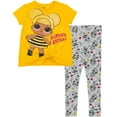 thumbnail image 1 of L.O.L. Surprise! Queen Bee Little Girls T-Shirt and Leggings Outfit Set Little Kid to Big Kid, 1 of 5