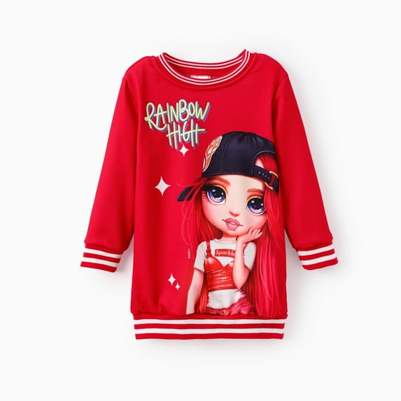 L.O.L Surprise! Rainbow High Toddler Girls Dresses Character Graphic Sweatshirts Sizes 3-11