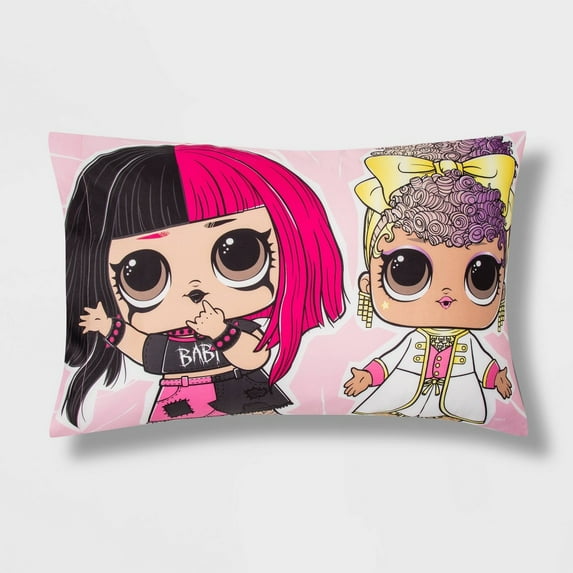 L.O.L. Surprise! Remix Rock Star Girls' Pillowcase