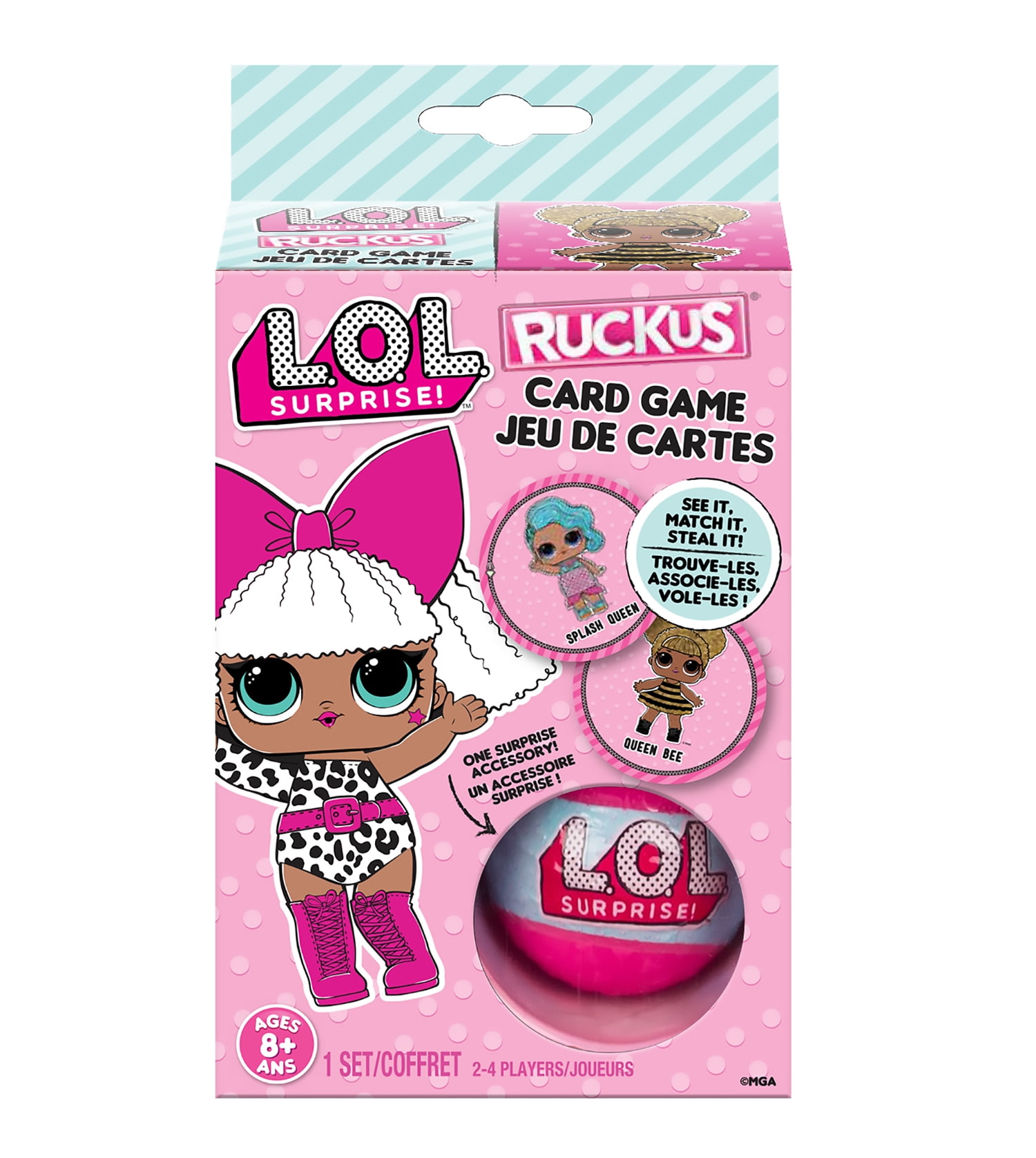 L.O.L. Surprise! Ruckus Card Game with Accessory