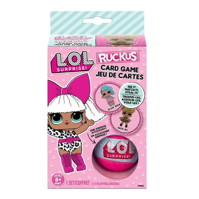 L.O.L. Surprise! Ruckus Card Game with Accessory