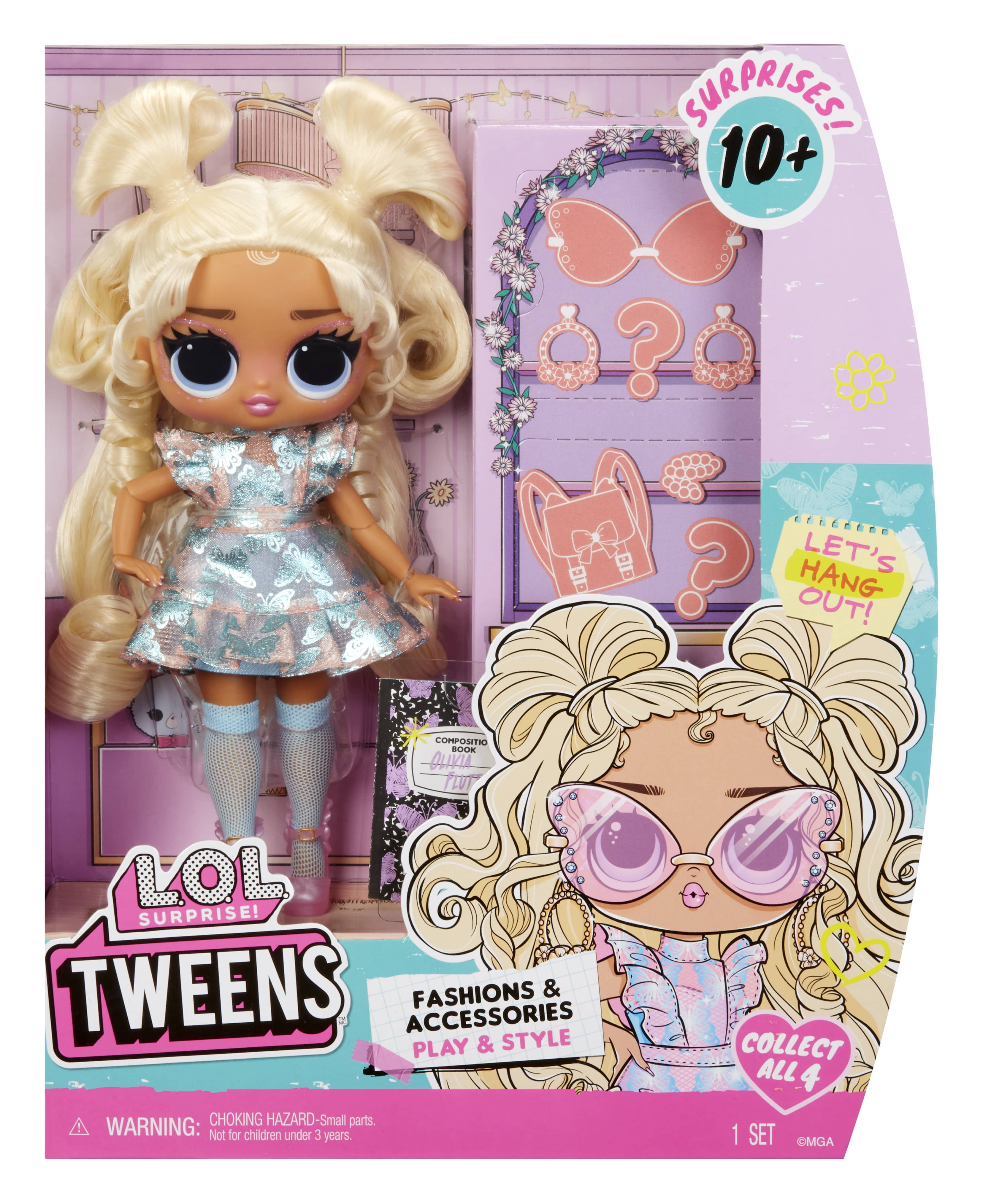 LOL Surprise Tweens Core Doll - Olivia Flutter, Ages 4+ - Walmart.com
